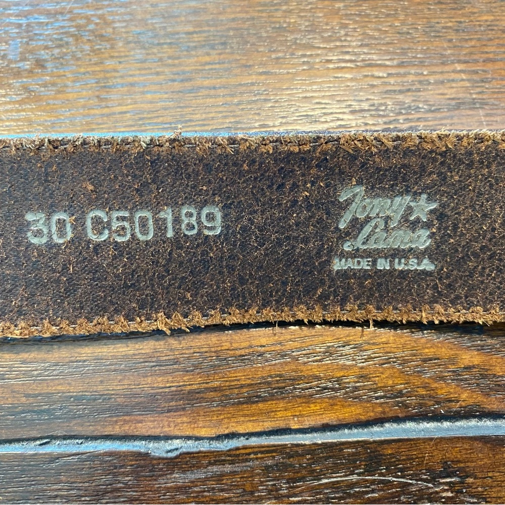 Tony Lama ladies western belt - Picture 5 of 8